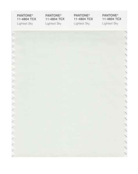 Pantone SMART Color Swatch Card 11-4804 TCX Lightest Sky