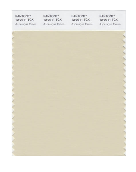 Pantone SMART Color Swatch Card 12-0311 TCX Asparagus Green