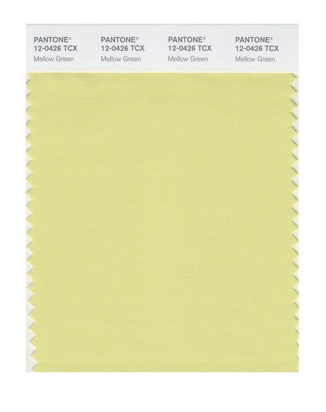 Pantone SMART Color Swatch Card 12-0426 TCX Mellow Green