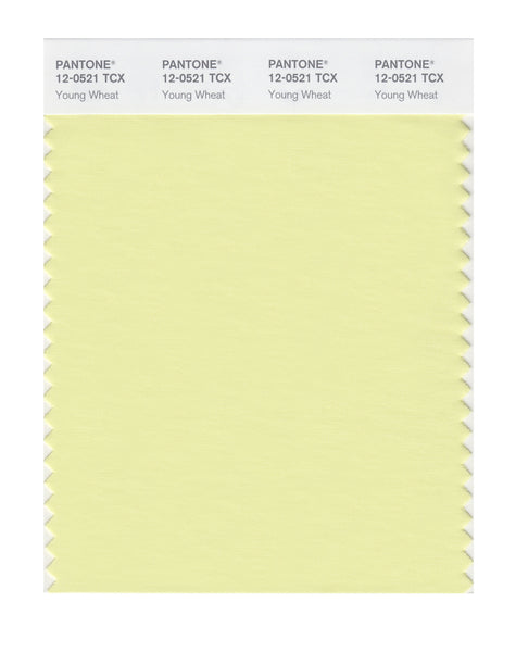 Pantone SMART Color Swatch Card 12-0521 TCX Young Wheat - Columbia
