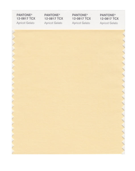Pantone SMART Color Swatch Card 12-0817 TCX Apricot Gelato
