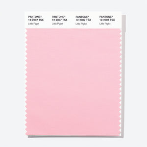 Pantone Polyester Swatch Card 12-2007 TSX Little Piglet