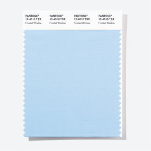 Pantone Polyester Swatch Card 12-4010 TSX Frosted Window