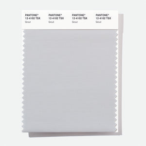 Pantone Polyester Swatch Card 12-4102 TSX Grout