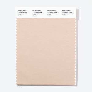 Pantone Polyester Swatch Card 13-0402 TSX Tortilla