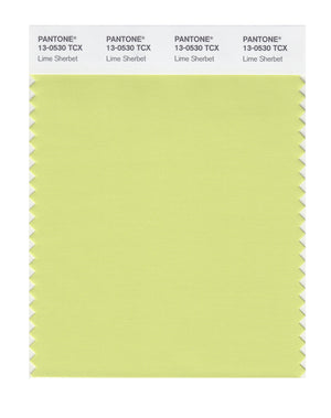 Pantone SMART Color Swatch 13-0530 TCX Lime Sherbet