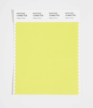 Pantone SMART Color Swatch 13-0643 TCX Yellow Plum