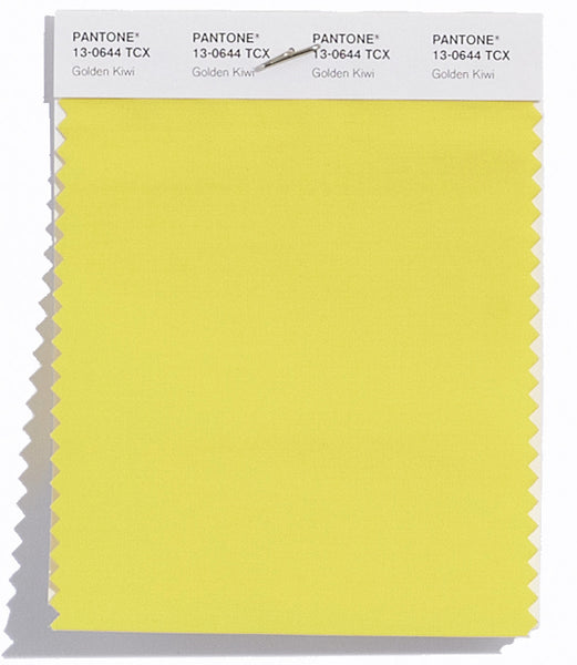 Pantone SMART Color Swatch Card 13-0644 TCX Golden Kiwi - Columbia