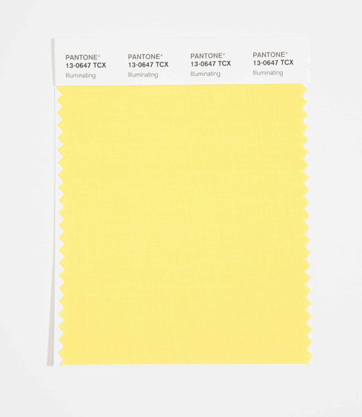 Pantone SMART Color Swatch Card 13-0647 TCX Illuminating