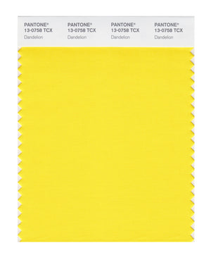 Pantone SMART Color Swatch 13-0758 TCX Dandelion