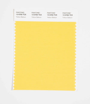 Pantone SMART Color Swatch 13-0760 TCX Yellow Balloon