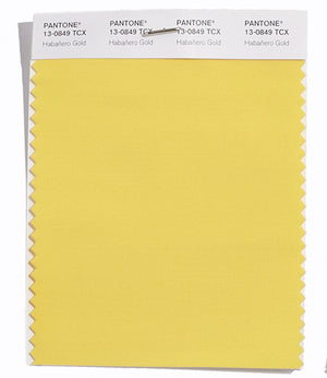 Pantone SMART Color Swatch 13-0849 TCX Haba–ero Gold