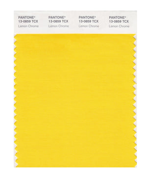 Pantone SMART Color Swatch 13-0859 TCX Lemon Chrome