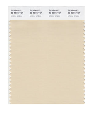 Pantone SMART Color Swatch Card 13-1006 TCX Crðme Br_l_e