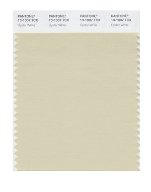 Pantone SMART Color Swatch 13-1007 TCX Oyster White