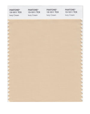Pantone SMART Color Swatch 13-1011 TCX Ivory Cream
