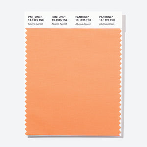 Pantone Polyester Swatch Card 13-1325 TSX Alluring Apricot