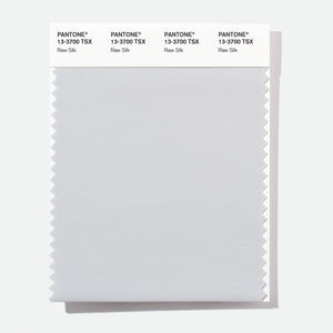 Pantone Polyester Swatch Card 13-3700 TSX Raw Silk