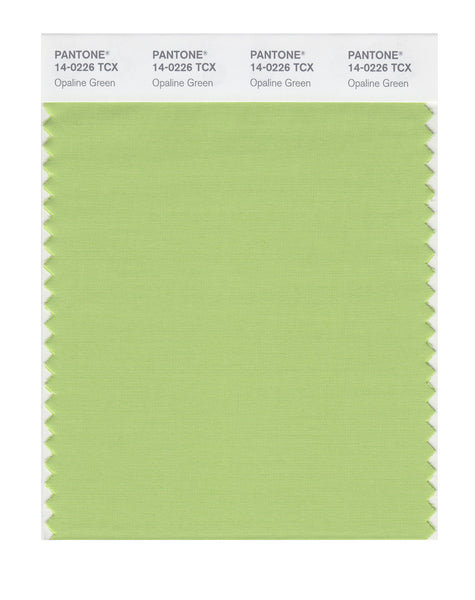 Pantone SMART Color Swatch Card 14-0226 TCX Opaline Green