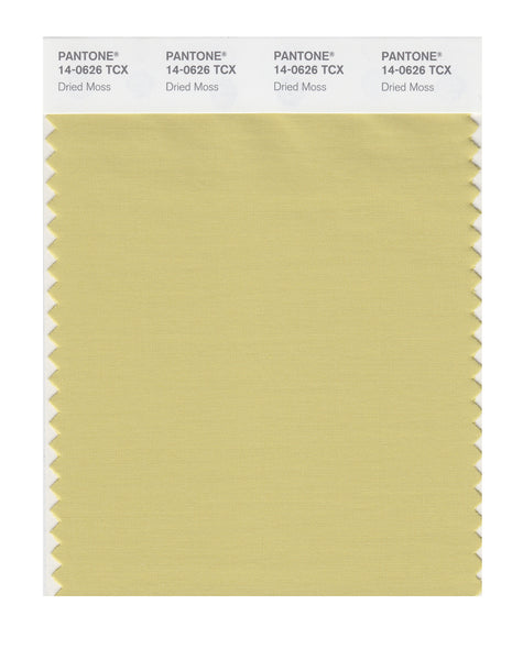dried tobacco pantone Pantone SMART Color Swatch Card 14-0626 TCX Dried Moss
