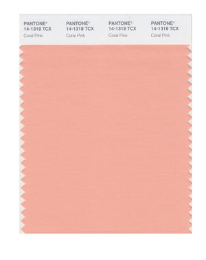 Pantone SMART Color Swatch 14-1318 TCX Coral Pink