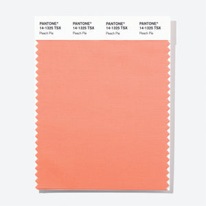 Pantone Polyester Swatch Card 14-1325 TSX Peach Pie