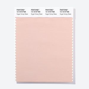 Pantone Polyester Swatch Card 14-1519 TSX Sugar Honey Glaze