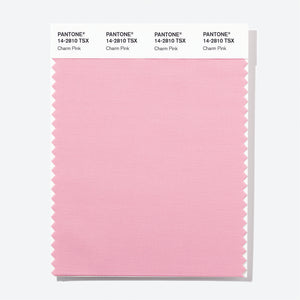Pantone Polyester Swatch Card 14-2810 TSX Charm Pink