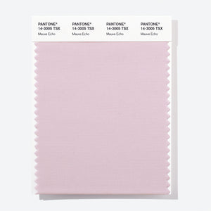 Pantone Polyester Swatch Card 14-3005 TSX Mauve Echo