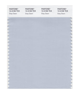 Pantone SMART Color Swatch 14-4106 TCX Gray Dawn