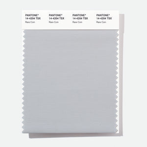 Pantone Polyester Swatch Card 14-4204 TSX Rare Coin