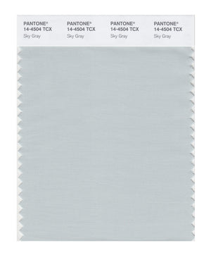 Pantone SMART Color Swatch 14-4504 TCX Sky Gray