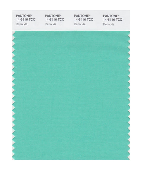 Pantone SMART Color Swatch Card 14-5416 TCX Bermuda - Columbia