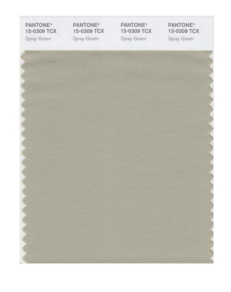 Pantone SMART Color Swatch Card 15-0309 TCX Spray Green - Columbia