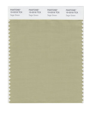 Pantone SMART Color Swatch 15-0318 TCX Sage Green
