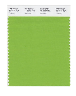 Pantone SMART Color Swatch 15-0343 TCX Greenery