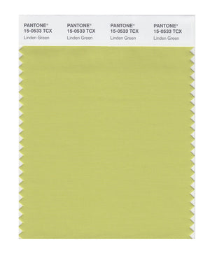 Pantone SMART Color Swatch 15-0533 TCX Linden Green