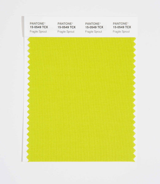 Pantone SMART Color Swatch Card 15-0549 TCX Fragile Sprout
