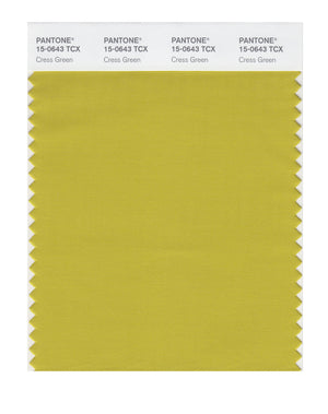 Pantone SMART Color Swatch 15-0643 TCX Cress Green