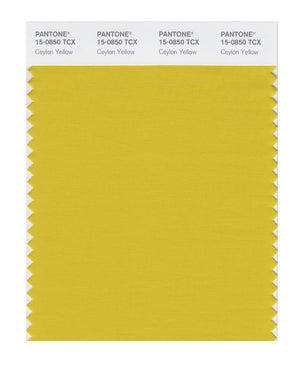 Pantone SMART Color Swatch 15-0850 TCX Ceylon Yellow