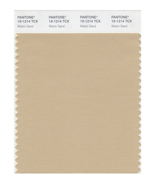 Pantone SMART Color Swatch 15-1214 TCX Warm Sand