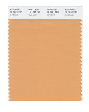 Pantone SMART Color Swatch 15-1234 TCX Gold Earth