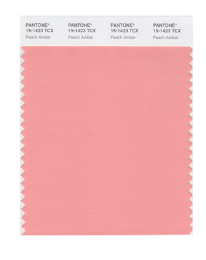 Pantone SMART Color Swatch 15-1423 TCX Peach Amber