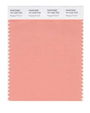 Pantone SMART Color Swatch 15-1433 TCX Papaya Punch