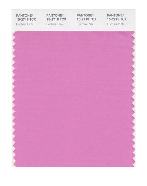 Pantone SMART Color Swatch Card 15-2718 TCX Fuchsia Pink