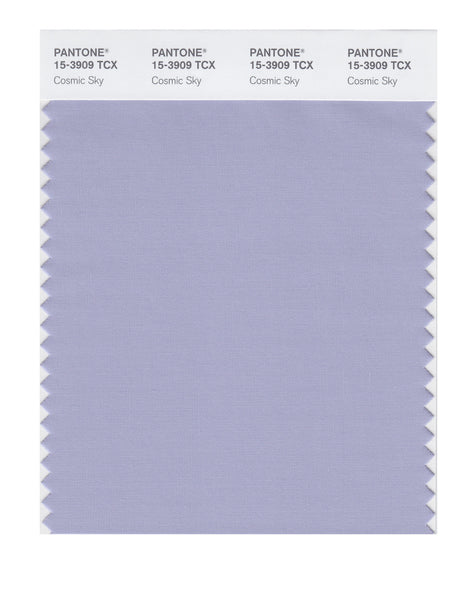 Pantone SMART Color Swatch Card 15-3909 TCX Cosmic Sky - Columbia