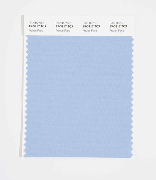 Pantone SMART Color Swatch Card 15-3917 TCX Frozen Fjord