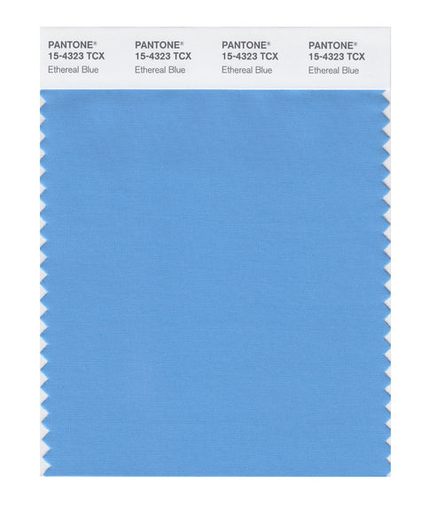 Pantone SMART Color Swatch Card 15-4323 TCX Ethereal Blue