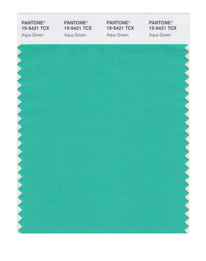 Pantone SMART Color Swatch 15-5421 TCX Aqua Green