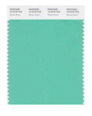 Pantone SMART Color Swatch 15-5718 TCX Biscay Green